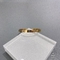 Permata Warna Inlay Empat Berlian Sekrup Bangle Untuk Pria Dan Wanita