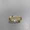 Perhiasan Mahal 18K Rosegold Stainless Steel Bangle Heart Set Gelang Berlian