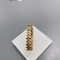 Perhiasan Mewah Cabang Zaitun Bertatahkan Gelang Berlian Emas Stainless Steel Bangle
