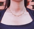 18K Emas Disepuh Stainless Steel Perhiasan Bola Rantai Epoxy Bola Mata Mantra Untuk Wanita