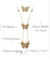 Perhiasan Baja Tahan Karat Berlapis Emas 18K Rantai Ganda Kalung Aksesoris Liontin Kupu-kupu Zirkon Merah Muda
