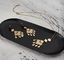 Sanfenly Emas Perhiasan Set untuk Wanita Wanita Emas Berlapis Kalung Gelang Rantai Cincin Emas Perhiasan