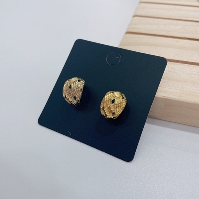 Fashion Sederhana Push Back Tutup Telinga Chandelier Earrings